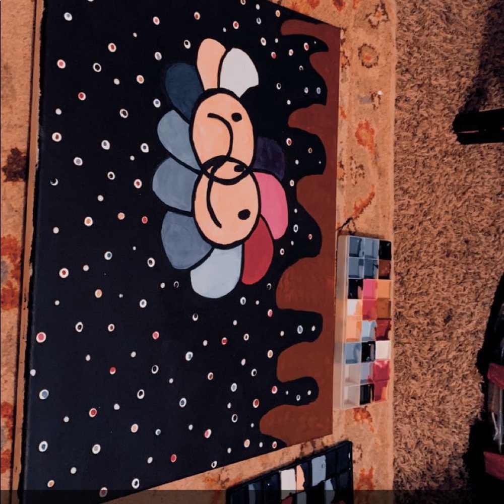 Flower painting handmade by me